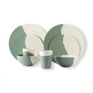 Two-color stitching certified international dinnerware