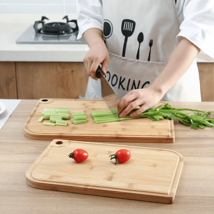 Thicken bamboo cutting board easy to clean and hangable Recycled Plastic Products Manufacturer